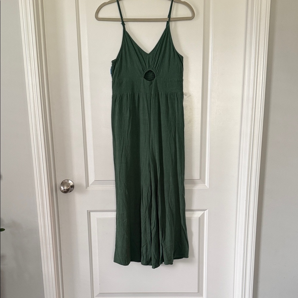 Green Sleeveless Jumper